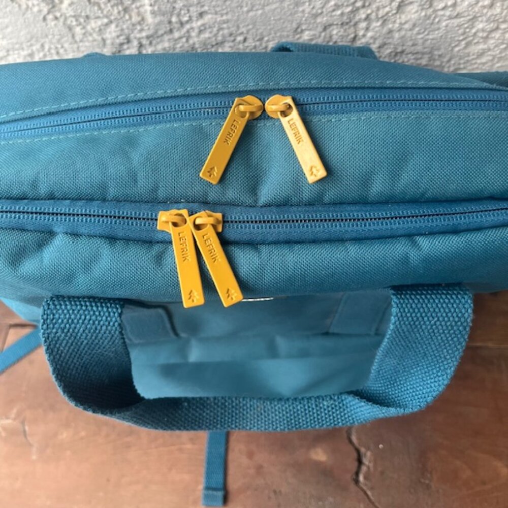 Lefrik Teal Daily Backpack – Eco-Friendly - Unisex - EUC - Picture 8 of 16